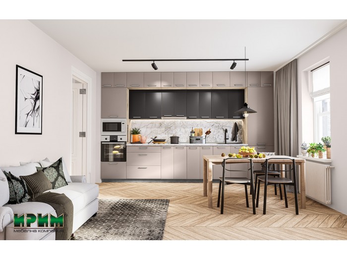 Кухня Сити 9118 - лице MDF/МДФ